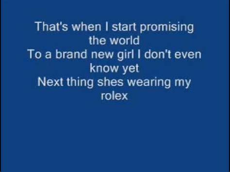 wearing my rolex lyrics|rolex lyrics song.